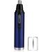 Portable USB Rechargeable Ear and Nose Hair Trimmer for Men and Women - Facial Hair Trimmer with Protective Cover