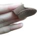 Soft Leather Thumb Ring Archery Finger Protector for Traditional Bow - Brown - Buy Online on GoSupps.com