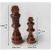Chess Set Board with Portable Folding Board Travel Toy Family Games Outdoor Indoor Board Game (Size : Large) (Large) - Buy Online on GoSupps.com