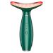 Neck Face Massager - Facial Sculpting Tool for Double Chin Reduction | 3 Modes Thermal & Vibration (Green - Buy Online on GoSupps.com