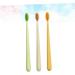 Anneome 3pcs Eco-Friendly Lightweight Toothbrush Set - Comfortable & Sustainable Household Essential - Buy Online on GoSupps.com