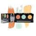 Dermaflage Color Correcting Palette for Dark Circles, Redness, Bruises & Dark Spots | 6.9g/.24oz - Buy Online on GoSupps.com