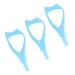 3Pcs Blue Plastic Eye Lash Mascara Guard Applicator with Comb - Eyelash Curlers Shields for Perfect Application - Buy Online on GoSupps.com
