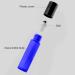 Topsky 24x 10ml Empty Glass Roll-on Bottles - Stainless Steel Roller for Essential Oils Lotions & Perfumes - Durable Blue - International Shipping Available - Buy Online on GoSupps.com