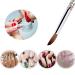 100% Kolinsky Sable Nail Brush - Round Acrylic Nail Art Tool for Perfect Gel Manicures | Liquid Glitter Handle (12#) - Buy Online on GoSupps.com
