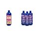 Dr Teal's Kids 3-in-1 Elderberry Bath: Bubble Bath Body Wash & Shampoo 20 fl oz. & Kids 3-in-1 Sleep Bath: Bubble Bath Body Wash & Shampoo with Melatonin & Essential Oil 20 fl oz (Pack of 3)