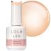 Lola Lee Gel Polish | Relax A Troubled Mind (French Nude) | GP021 | 15ml |Long-Lasting | Chip Proof | Soak-Off | Nail Art | Manicure & Pedicure | Easy to Apply |Salon and Home Use | LED UV Lamp