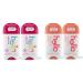 hello Unicorn and Peach Aluminum Free Deodorant Bundle for Women Men Kids Pack of 2 Pack of 2