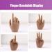 Silicone Female Mannequin Life Size Nail Practice Hand 18cm - Light Brown - Right Hand (Pack of 1) - Buy Online on GoSupps.com