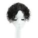 RemeeHi Curly Human Hairpiece - 30cm Dark Brown - Premium Quality Hair Extension for Natural Look - Buy Online on GoSupps.com