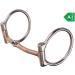 Reinsman 225 Golden Glide Offset Dee Snaffle - 3/8 Smooth Copper - Stage A - Buy Online on GoSupps.com