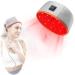 BFFDBFG LED Red Light Therapy Hat, Light Therapy Hair Growth Cap, Hair Loss Treatments, 120Pcs LED 660Nm 850Nm Near Infrared Therapy Device