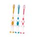 PLAFOPE 6 pieces toothbrush children's toothbrush for children's toothbrush