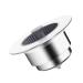Upgraded Sink Filter Bathroom Shower Hair Filter Catch Drain Cover Kitchen Sink Plug Strainer Hole Easy Waste Disposal Sink Strainer with Handle
