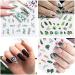 CHANGAR Nail Art Stickers Water Transfer Nail Decals Flower Leaf Plants Fruits Summer Series Design Manicure Tips 29 Sheets Nail Tips Charms Applique DIY Toenails Nail Art Decorations Accessories - Buy Online on GoSupps.com
