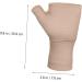 Gatuida Fashion Gloves | 2 Pairs Fingerless Mittens for Carpal Tunnel Support | Warm Spandex Hand Sleeves for Pain Relief - Buy Online on GoSupps.com