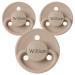 Naming pacifier personalized on nullters of Mininor natural rubber round.Size 1 0-6 months 3 pieces pacifier with name nucky bpa-free pacifier engraved 0-6 months soft rabbit