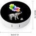 Elephant Bubble Dream Travel Contact Lens Case Kit - Portable Storage Box & Mirror for Easy Lens Care - Buy Online on GoSupps.com