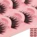 5 Pairs Handmade Natural Long False Eyelashes - Black | Thick Fake Eyelashes for Makeup - Buy Online on GoSupps.com
