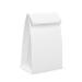 Perfect Stix 4lb Kraft White Paper Bags - Pack of 500 Count (Kraft White Bag 4lb) 4lb-Pack of 500ct