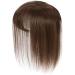 Human Hair Toppers Clip In Crown Toppers Hair Straight Toupee Part Wiglets Hairpieces for Mild Hair Loss Volume Cover Gray Hair (Light Brown) - Buy Online on GoSupps.com