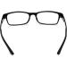 Nearsighted -2.0 x Lightweight Glasses | Not Reading Glasses | Black - Buy Online on GoSupps.com