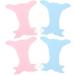 Multifunctional Eyeliners Stencils Practical 4pcs Portable Lightweight Eyebrow Template Stencil for Women for Eyeliners - Buy Online on GoSupps.com
