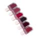 Biwwubik 6 lipgloss Velvet Satin Lipstick Lip Ice Cream Lip Glaze Waterproof Long Lasting Beauty Woman Lips
