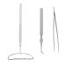 Lash Lift Tweezers Tool Easy Separate Close Bite Lash Lifting Tool Set Stainless Steel Moon Shaped with Storage Box for Beauty Salon (GERNIEagwnq7xyr8-13)