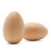 Unfinished Wood Easter Craft Eggs 1-1/8 inch Pack of 24 Small Wooden Craft Eggs for Decorating and Easter Egg Ornaments by Woodpeckers 24 1-1/8 inch