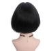 STfantasy Short Black Bob Wig with Straight Bangs - Daily Use Wigs for Women | Shop Internationally - Buy Online on GoSupps.com