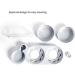 NATRUTH Cat Bowls Gravity Water & Double Food Triple Bowls Set with Mat & Spoon - Ideal for Wet/Dry Feeding - Grey - Buy Online on GoSupps.com