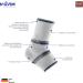 Buy Bort 054600 TaloStabil Eco Active Ankle Support - Silver Medium Size M (1 Pack) | International Shipping Available - Buy Online on GoSupps.com