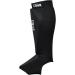 Combat Corner Slip On Elastic Muay Thai Shin Guards  Kickboxing  MMA Sparring and Training Protective Instep Shin Pads Adult S/M - Buy Online on GoSupps.com