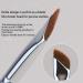 Salocy Angled Eyeliner Brush Set - Precision Winged Liner Makeup Applicator for Eyes & Eyebrows | 6 PCS - Buy Online on GoSupps.com