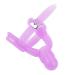 Adjustable Baby Bite Ring - Silicone Thumb Sucking Finger Protection Set for Toddlers | Purple Color - Buy Online on GoSupps.com
