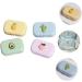 Solustrie 8-Pc Colored Contact Lenses Cases - Portable Eye Care Travel Holder & Cleaning Container - Buy Online on GoSupps.com