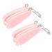 VALICLUD Lot De 2 Rehausseurs De Nez En Silicone Rose Adulte Pince Remodelage Du Nez Pour Beaut Quotidienne Outil De Soin Facial Ergonomique Usage Personnel