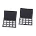 Housoutil 2pcs Makeup Pallet Travel Tray Powder Eyeshadow Diy Empty Eyeshadow Tray Makeup Tray Empty Makeup Magnetic Eyeshadow Palette Makeup Eyeshadow Cosmetic Makeup Box 12k mediumx2pcs As Shownx2pcs