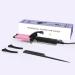 3 Barrels Mini Hair Waver 13MM Curling Iron - Lightweight Curling Wand for Short & Medium Hair - Travel Friendly - Pink - Buy Online on GoSupps.com