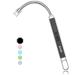Candle Lighter, Upgraded USB Electric Lighter, Rechargeable Arc Lighter with LED Display, 360 Flexible Neck Flameless Grill Long Lighters for Candle Aromatherapy Camping BBQ Gas Stoves (Black)