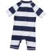 Bonverano Baby Boy UV Protection 50+ Long-Sleeved Swimsuit | 6 Years | One Zip Stripes - Buy Online on GoSupps.com