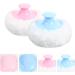 Houppettes Poudre B b Douces et Rondes 8 Cm Applicateurs Pelucheux R utilisables Lot 2 Pi ces Bleu Clair et Rose P le Soin Corps B b Usage Quotidien et Voyage - Buy Online on GoSupps.com