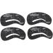 24pcs 6 Sets eyebrows shape eyebrow templates stencils Eyebrow stencils mold cosmetic card - Buy Online on GoSupps.com