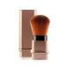 RN BEAUTY Retractable Kabuki Makeup Brushes - Golden | Professional Mineral Blending Buffing Brush with Cover - Buy Online on GoSupps.com