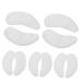 6 Pairs Christmas Party Dress up Props Eyebrows Novelty Small False Eyebrows Christmas Cosplay Eyebrow Fake Eyebrow Decorative Eyebrow Artificial Eyebrow Party Supplies White SOIMISS