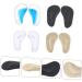 FOMIYES 8 Pairs Arch Support Pads - Reusable Gel Insoles for Plantar Fasciitis | Comfortable Arch Inserts for Men & Women - Buy Online on GoSupps.com