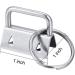 HORNO 50 Pieces of 1 Inch Key Fob Hardware Key Chain Fob Wristlet Hardware with Key Ring - Buy Online on GoSupps.com