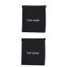 LALADEFIEE 2pcs Hair Dryer Storage Bag Drher Hair Dryer Case for Travel Makeup Bag Hair Dryer Bags Black Fabric
