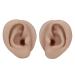 Buy Soft Silicone Ear Model - 1 Pair Piercing Practice Props for Jewelry Display | Flexible & Beginner-Friendly - Buy Online on GoSupps.com